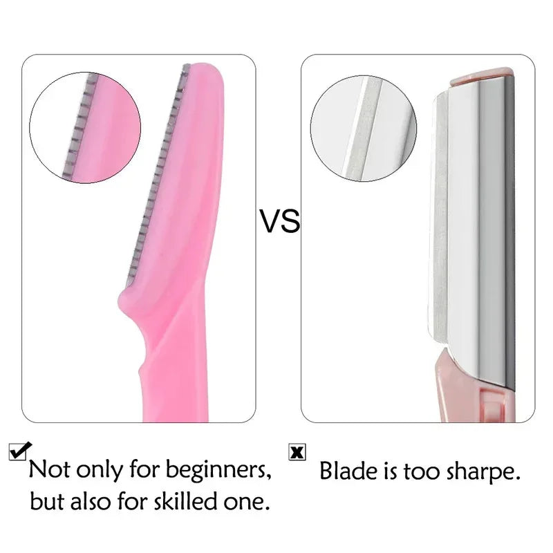 Eyebrow Trimmer Razor Set 5/10 Pcs – Face & Body Hair Shaper