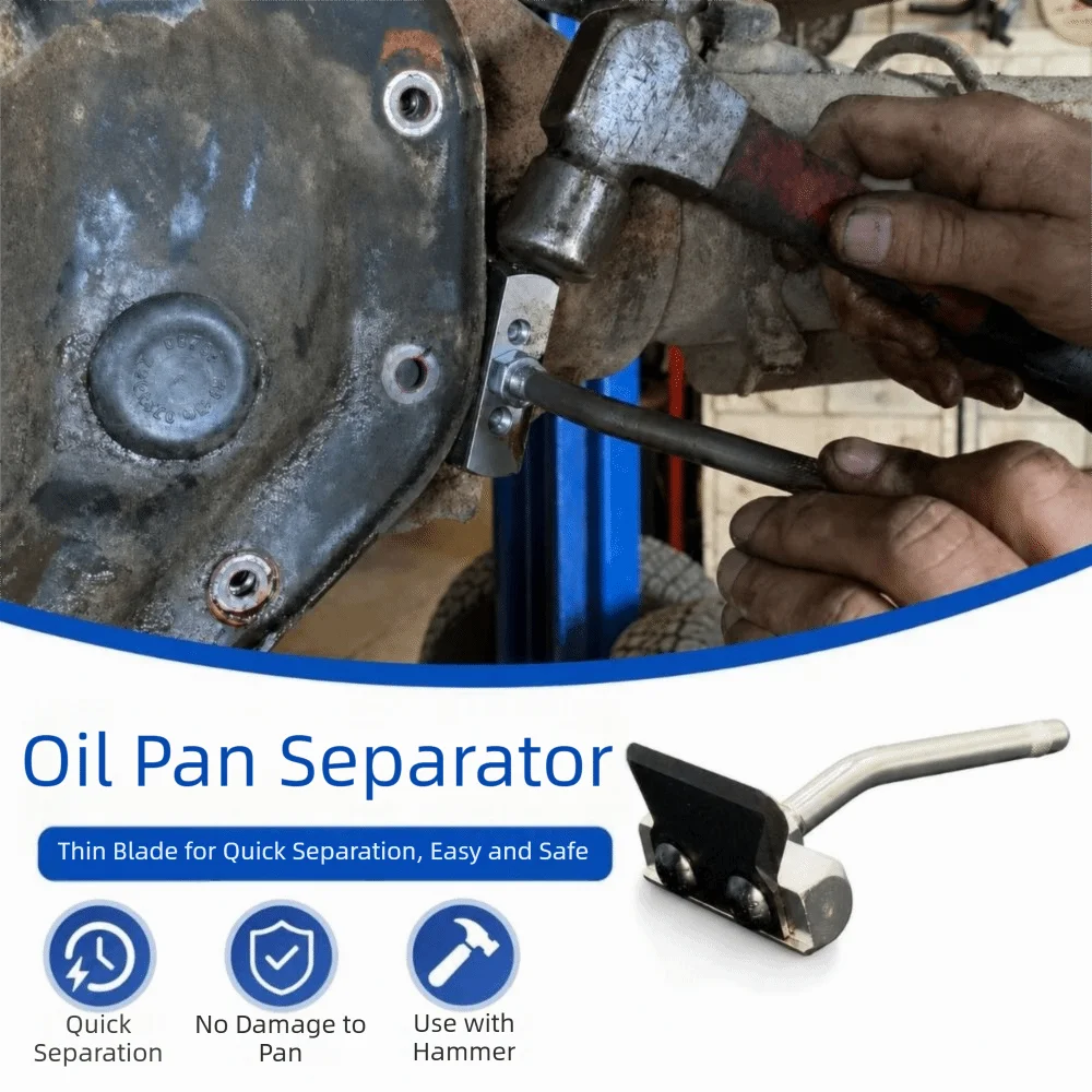 Precision Engine Oil Pan Separator Tool Universal Heavy-duty Gasket Zpaxo
