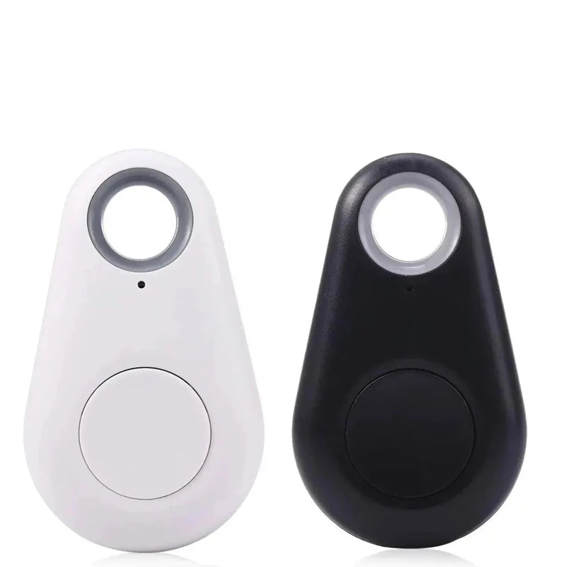 1 Mini GPS Tracker Bidirectional Alarm Keychain Finder Phone Anti Zpaxo 1 Black 1 White