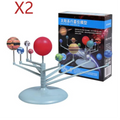 DIY Solar System Planetarium STEM Toy – Glow-in-the-Dark Kit STEM Science Kit Zpaxo 2box