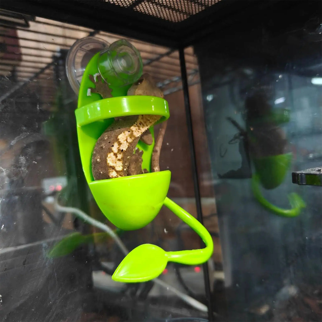 Reptile Climbing Branch Suction Cup Heat Resistant Perch Lizard