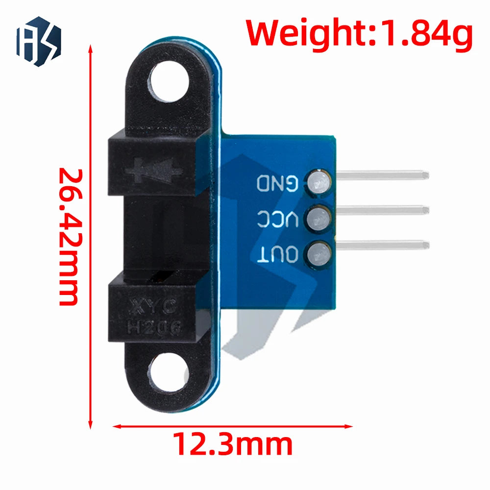 Infrared Optocoupler Sensor Module: Speed & Distance Detection for Arduino-Compatible for Smart Cars & Robots Zpaxo