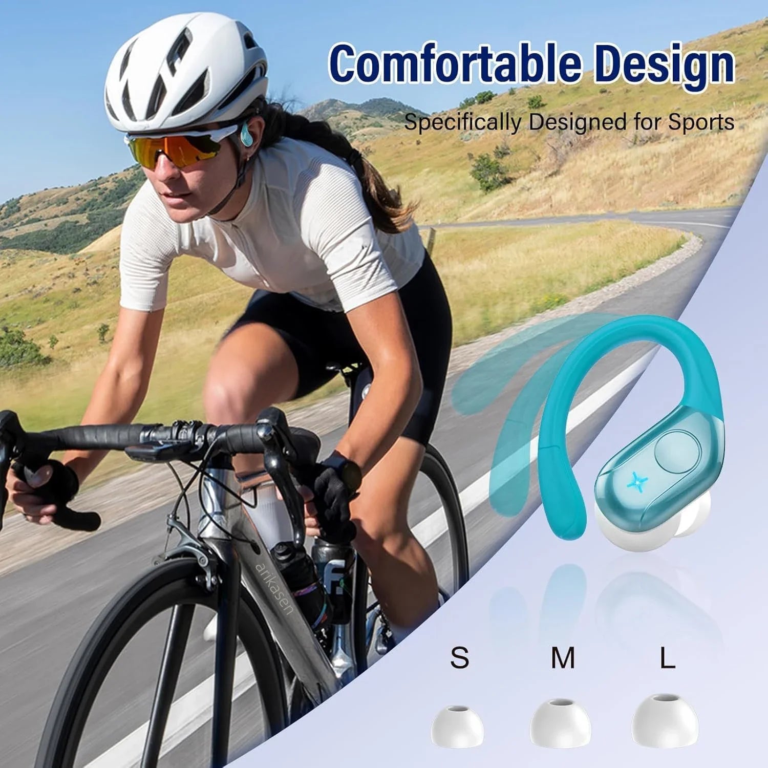 Wireless Earbuds Bluetooth 5 4 Headphones True Stereo Sound Earphones