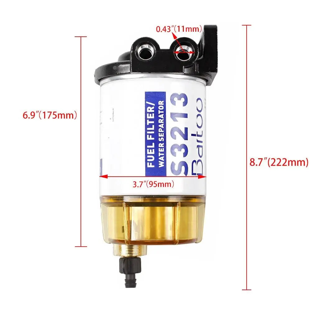 Cross-border Automotive Marine Fuel Filter Separating Water Separator Zpaxo