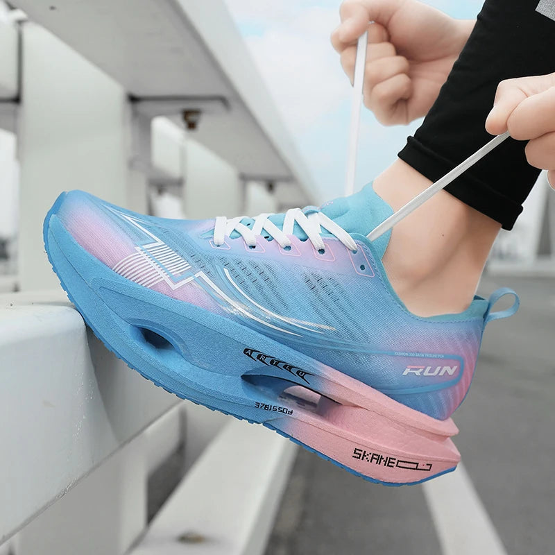 Men's Casual Sneakers Luxury Trainer Shoes Breathable Race Running