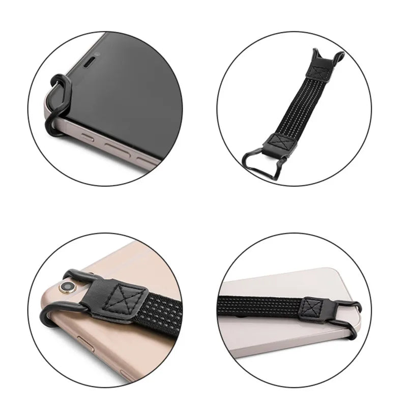Universal Phone & Tablet Elastic Hand Strap – Anti-Slip Grip Phone Grip Strap Zpaxo