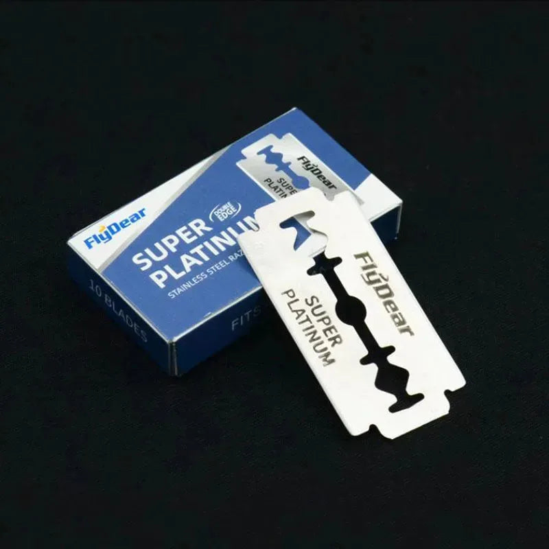 Double Edge Safety Razor Blades – 10–60 Pack | Stainless Steel