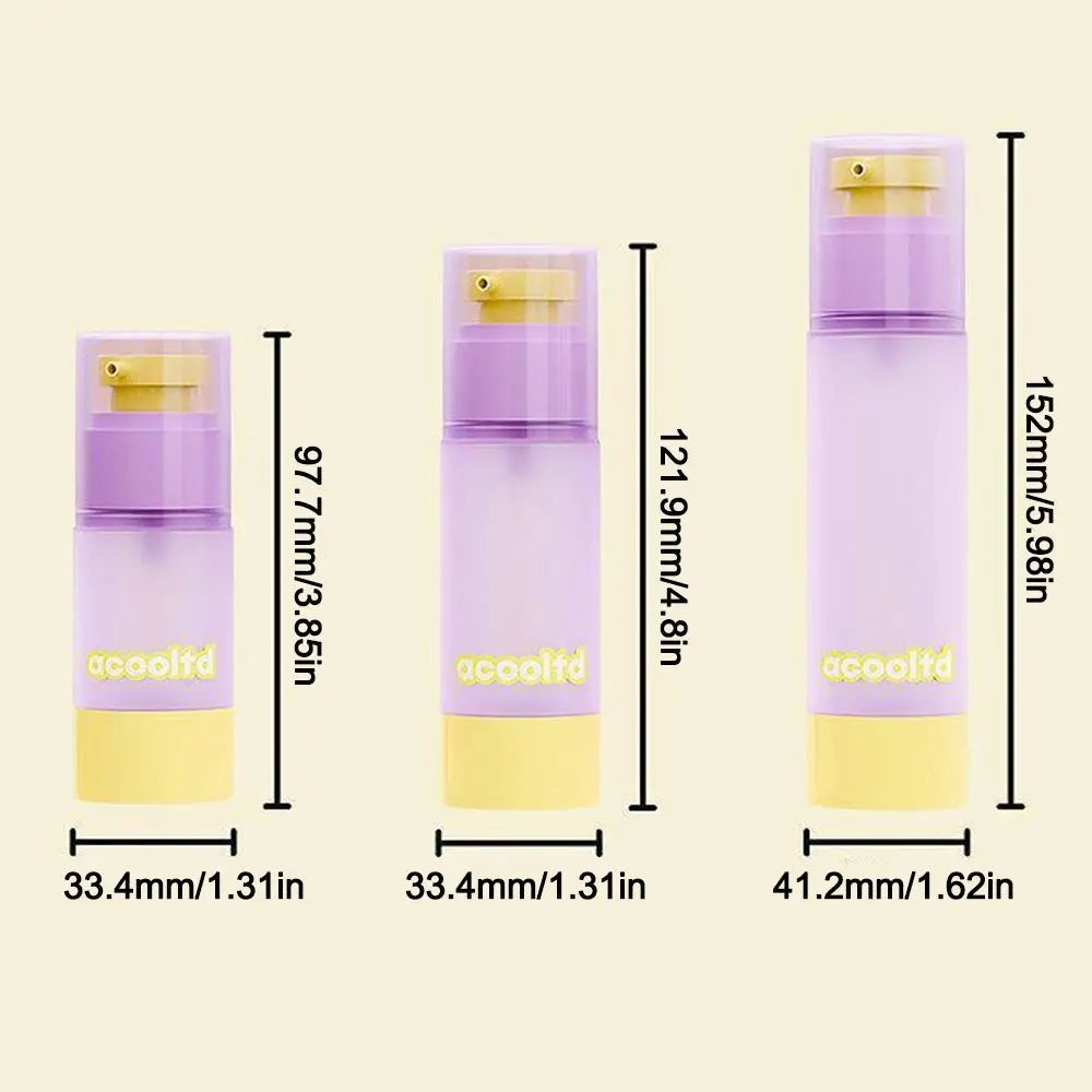 Gifts Travel Vacuum Dispensing Bottles Pump-type Portable Lotion Zpaxo