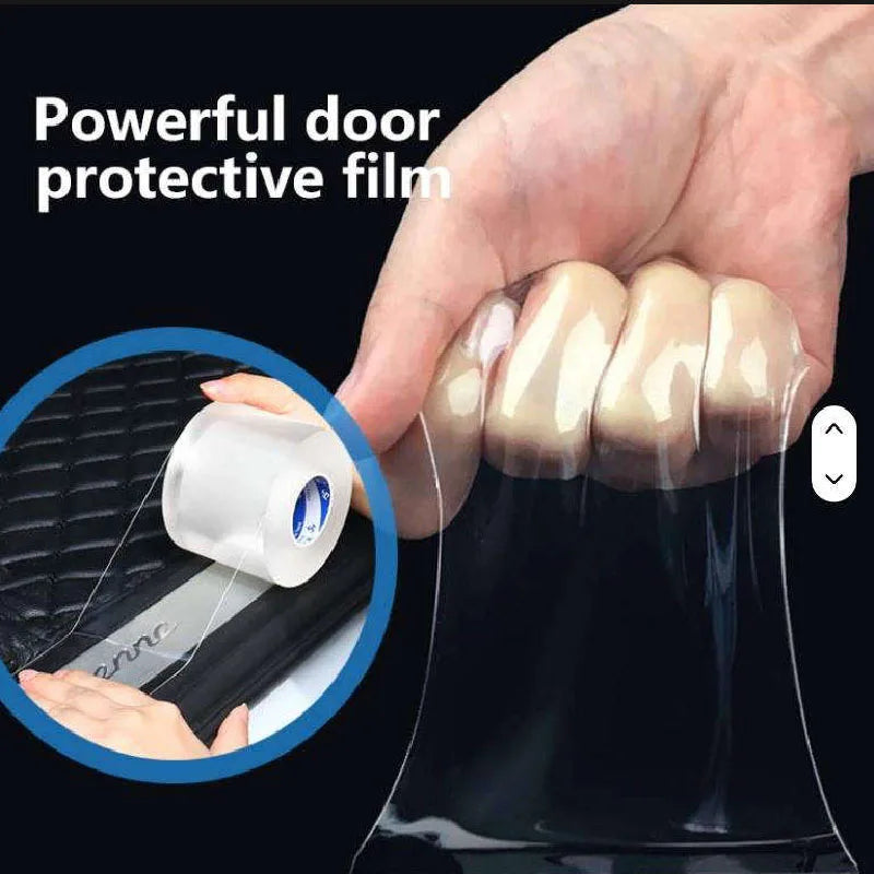 Car Protective Film Scratch Resistant Glossy Transparent PU