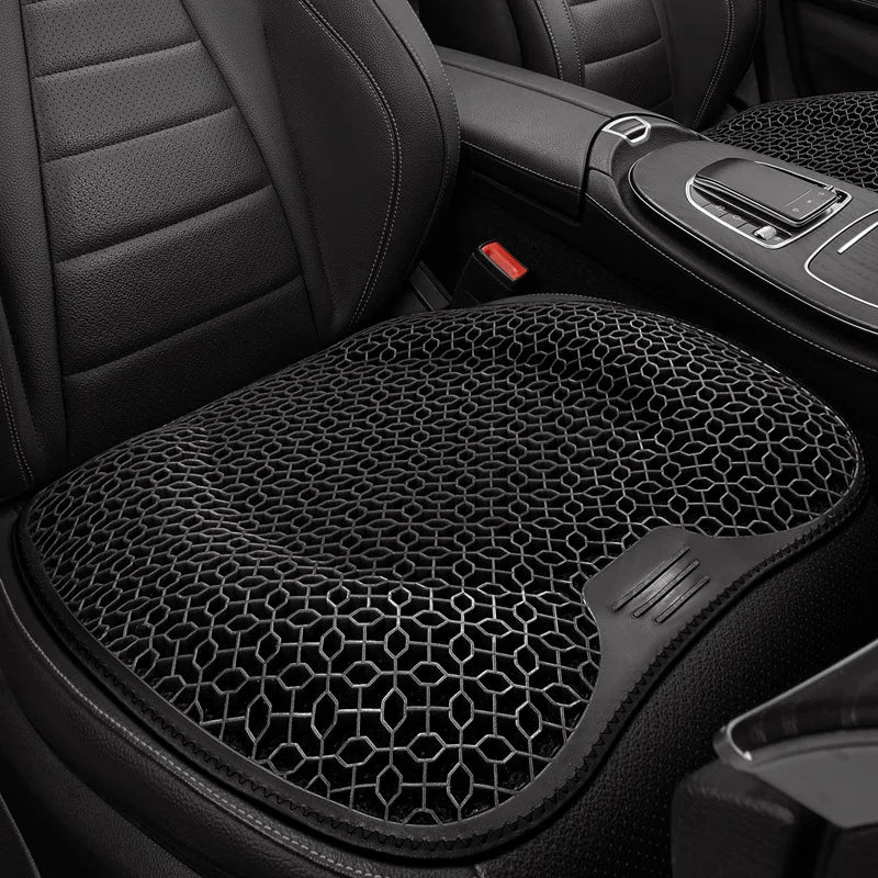 Honeycomb Gel Car Seat Cushion – Breathable Summer Seat Pad