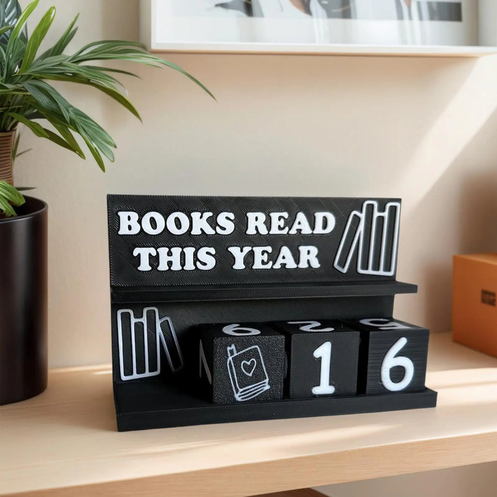 Book Reading Counter Modern Tracking Sign Classroom Library Bedside