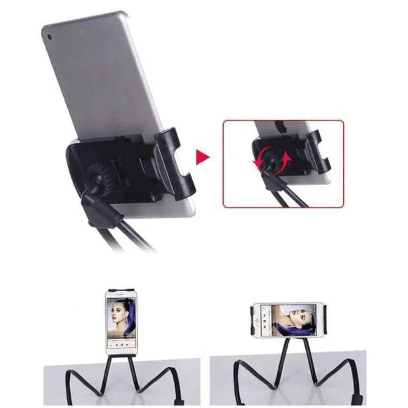 Lazy Hanging Neck Phone Stand Holder Rotatable Mobile Necklace