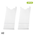 1/2PCS Clear Couch & Bed Stopper Universal Adjustable Wall Spacer For Furniture Prevents Sliding & Protects Walls Fire Safe Zpaxo A2