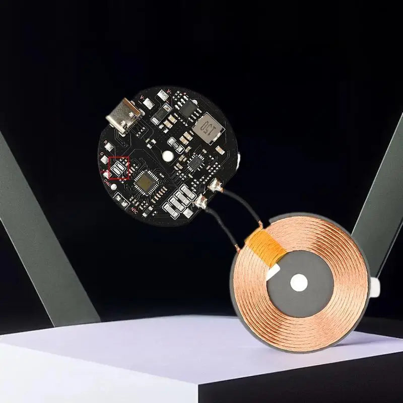 20W Wireless Charger Module 12V/24V – Vehicle Quick Charge PCB