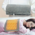 Graphene USB Heating Pad – Adjustable Temp & Timer | 46×30cm USB Heating Pad Zpaxo Gray