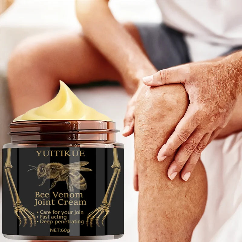 Bee Venom Joint Cream 60g | Fast-Acting Deep Penetrating Relief Joint Relief Cream Zpaxo