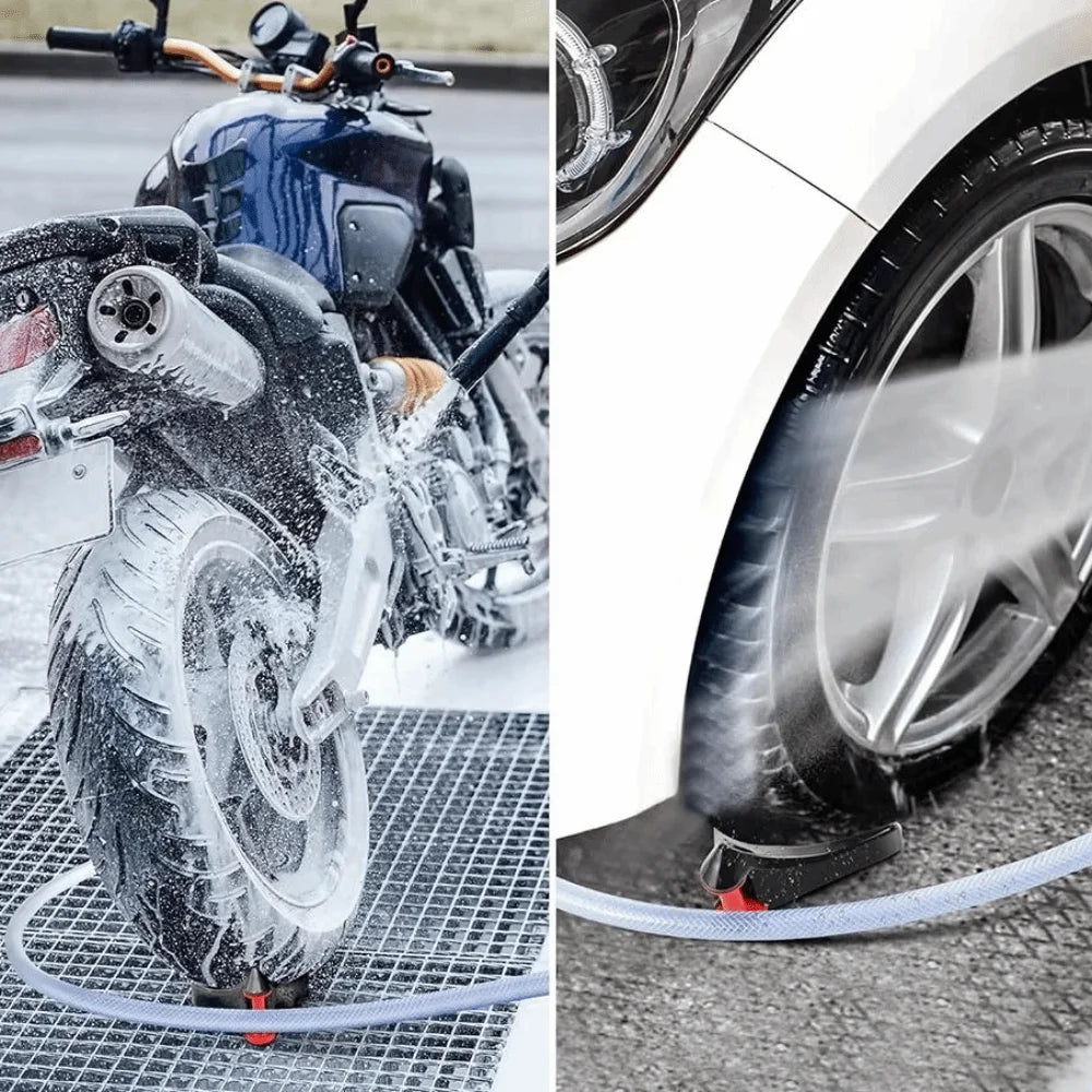 Portable Design Tire Hose Guide Anti Crush Heavy Duty Car Wedge Pinch Zpaxo