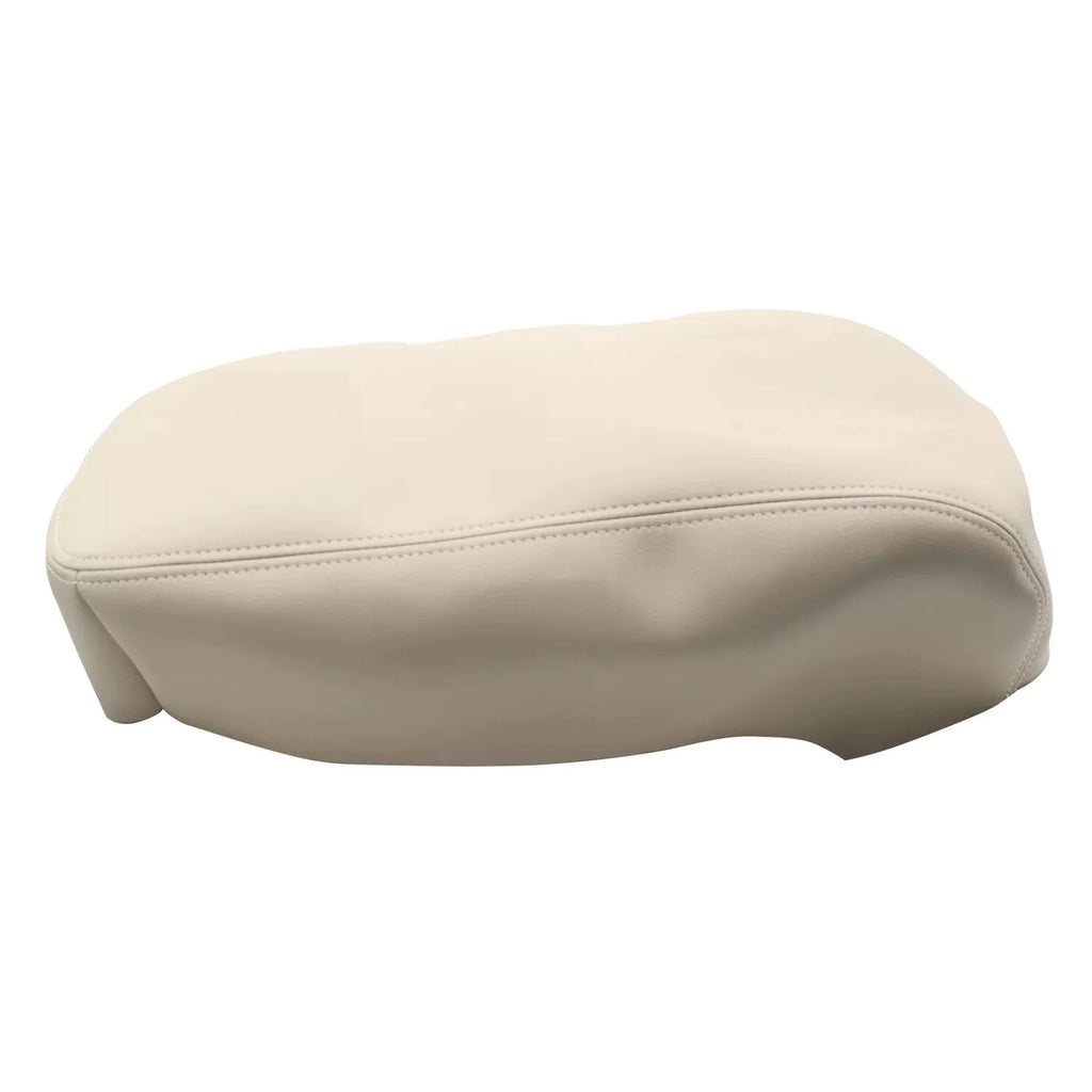 Car Center Console Lid Armrest Microfiber Leather Cover Trim