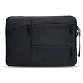 Notebook Case Bag 12/13/14/15.4/15.6/16 inch For Macbook Air Pro Lenovo HP Dell Waterproof Notebook Sleeve Computer Carry Sleeve Zpaxo Black 12 inch