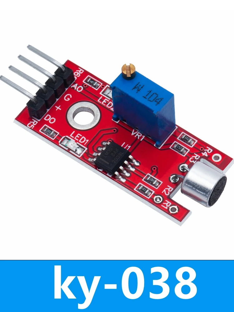 MAX4466 MAX9814 Sound Sensor Module 3 3V-5V 60dB SNR Arduino Zpaxo ky-038