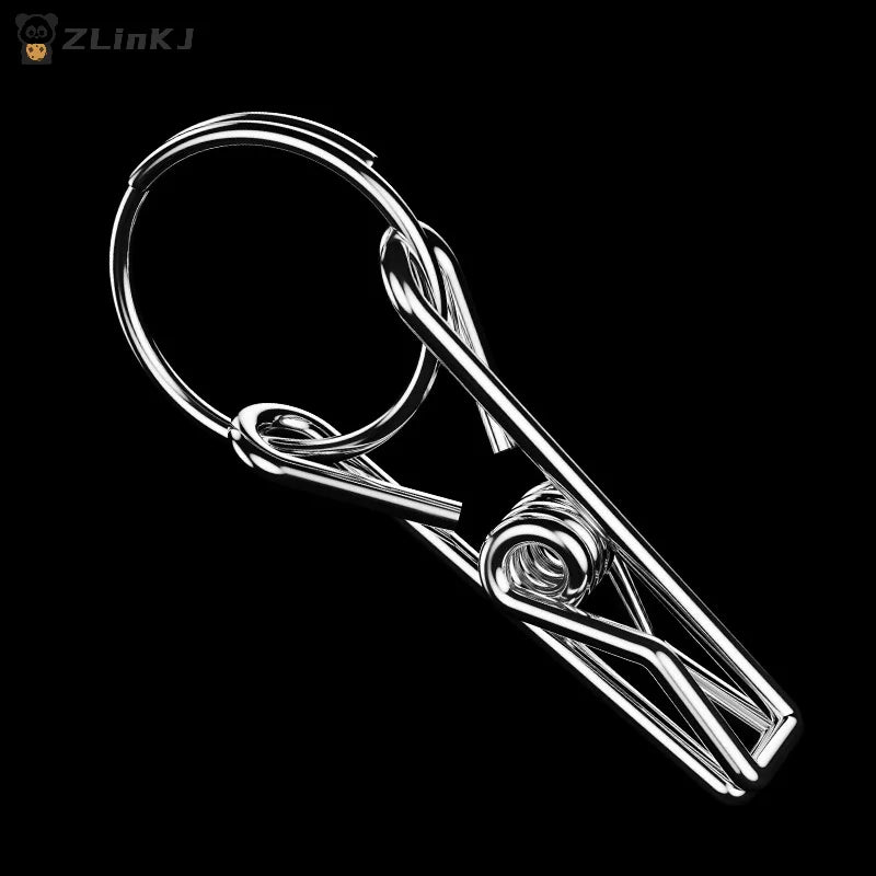 Metal Windproof Clothespin Laundry Hanger Clothesline Dryer Bra Towel Zpaxo