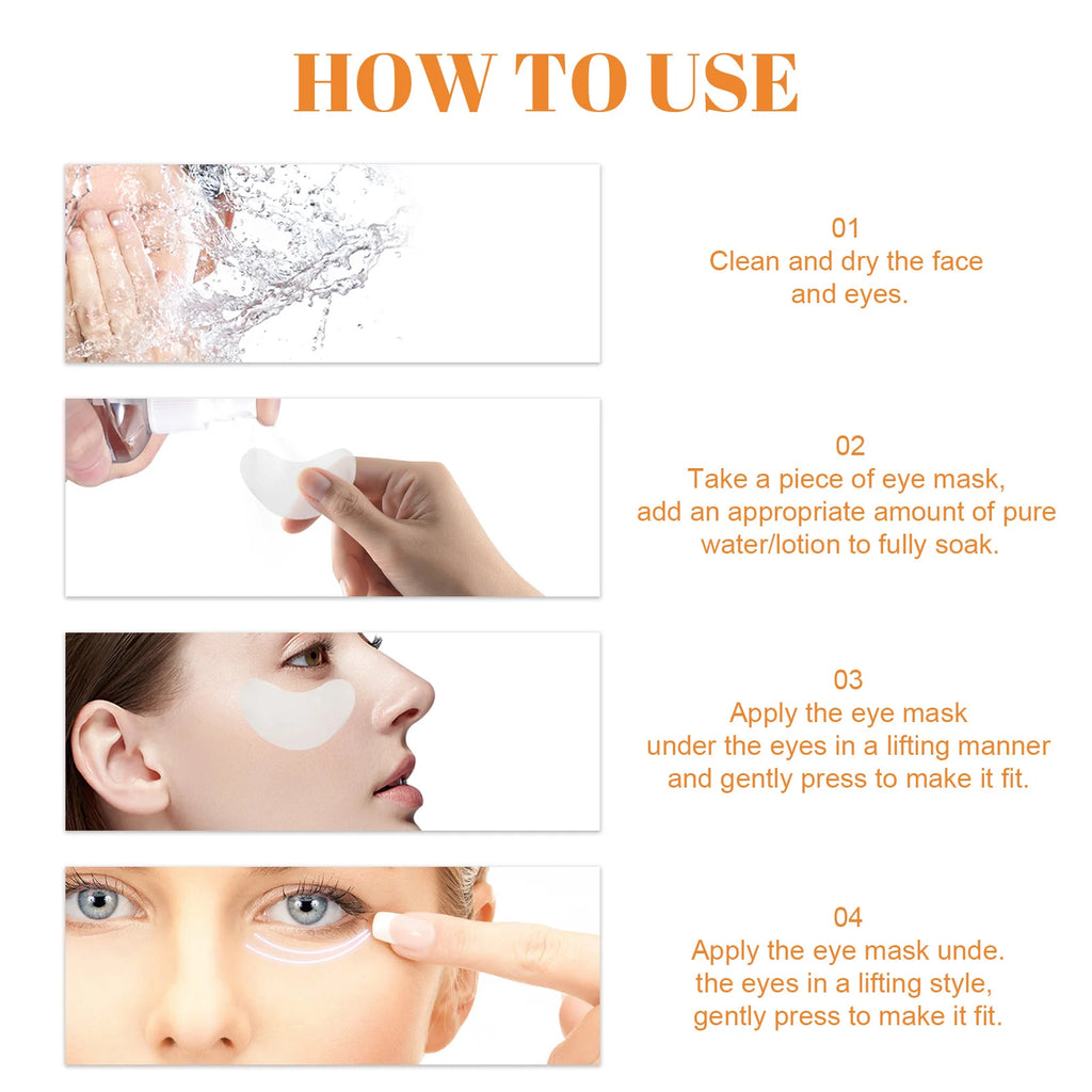 Collagen Eye Masks – Dark Circles, Bags & Anti-Wrinkle Patches Eye Care Patches Zpaxo