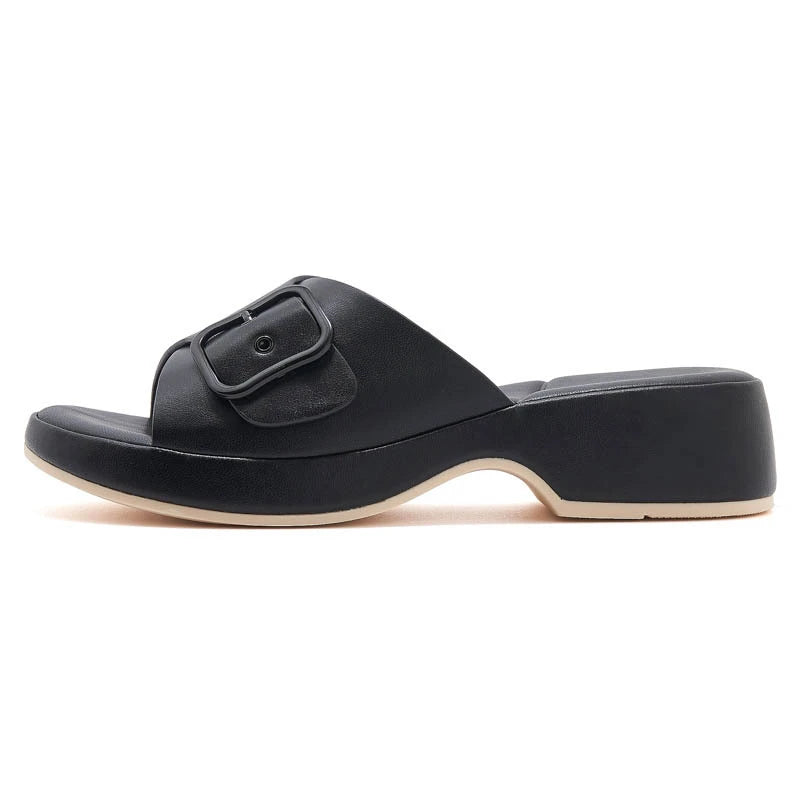 Spring Summer Casual Metal Sandals Women Lightweight Non-slip Beach Zpaxo V222-3 Black 40 China Mainland