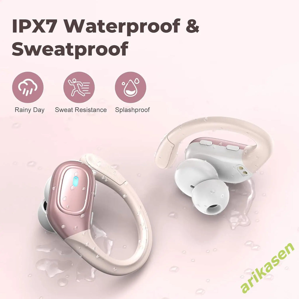 Wireless Earbuds Bluetooth 5 3 Earphones IP7 Waterproof ENC Noise