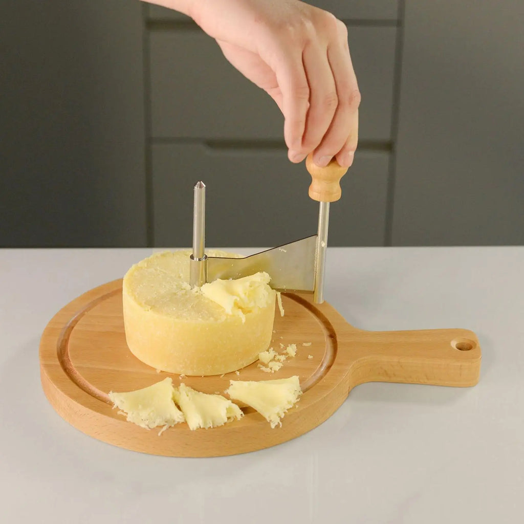Cheese Flower Maker Stainless Steel with Handle Cheese Slicer Flower Maker Wheel for Chocolate Dessert Pastry Baking Home Zpaxo