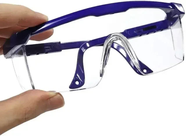Anti-splash Work Safety Glasses Eye Protecting Lab Goggles Protective Zpaxo Blue
