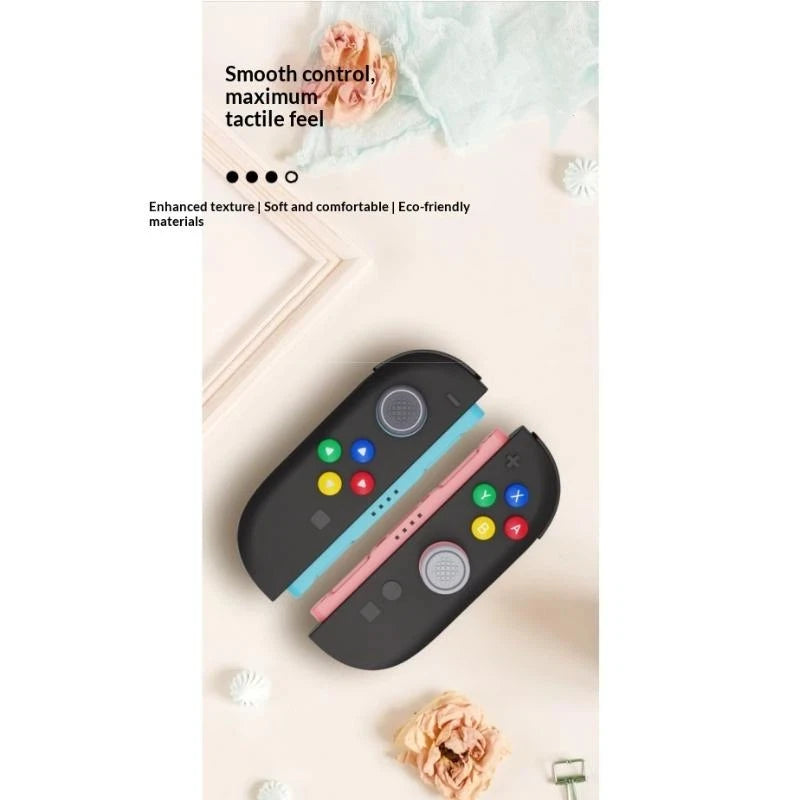Silicone Thumb Caps for Nintendo Switch 2 Controller – Colorful