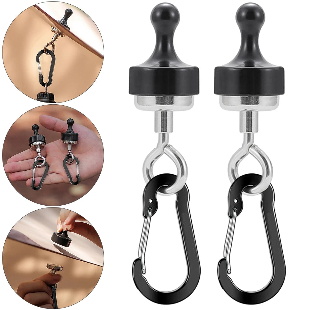 Magnetic Lanyard Clip Pulling Force Flexibility Hooks Multipurpose