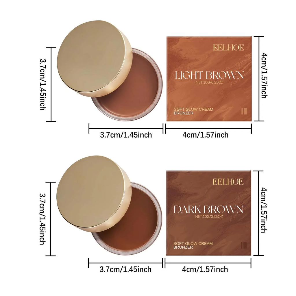 EELHOE Sunless Self Tanning Cream – Body Bronzer Natural Glow Self Tanning Bronzer Zpaxo