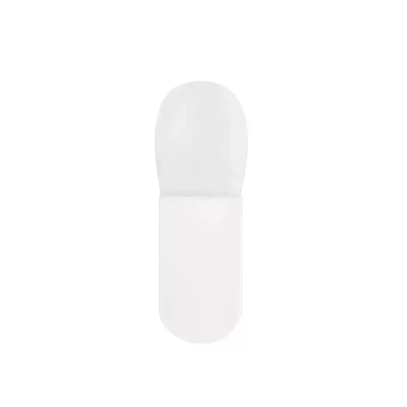 Mini silicone facial mask brush, soft head, short style, application type makeup brush, facial beauty tool Zpaxo style a-1pc