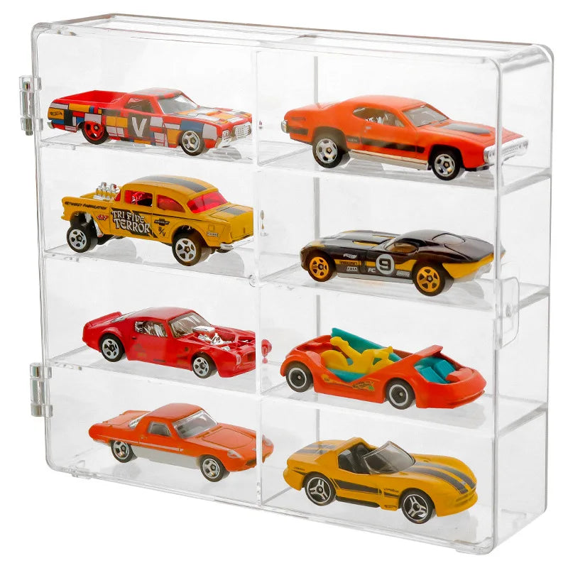 Transparent Collection Rack Car Model Storage Box Dust-proof Ornament