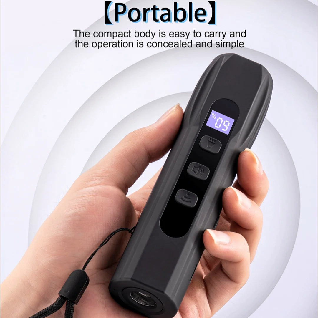 Powerful Ultrasonic Dog Anti Bark Device Portable Barking Deterrent