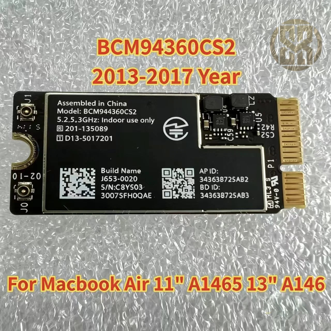 Macbook Air 11 A1465 13 A1466 Bluetooth 4 0 Wireless Wifi Airport