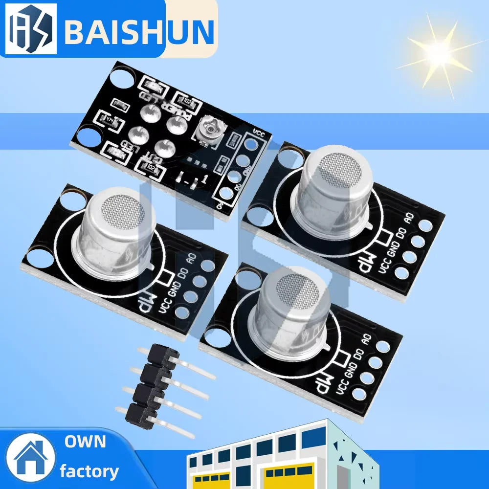 Maker-friendly Multi-gas Detector MP MQ Series Compatible Air Sensor Zpaxo