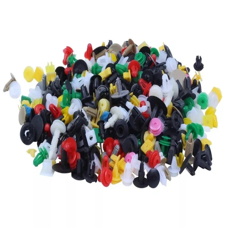 Universal Car Bumper Clips & Door Panel Fastener Rivet Set