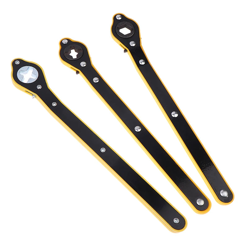 Compact Tire Removal Tool – Cross Ratchet Wrench & Car Jack