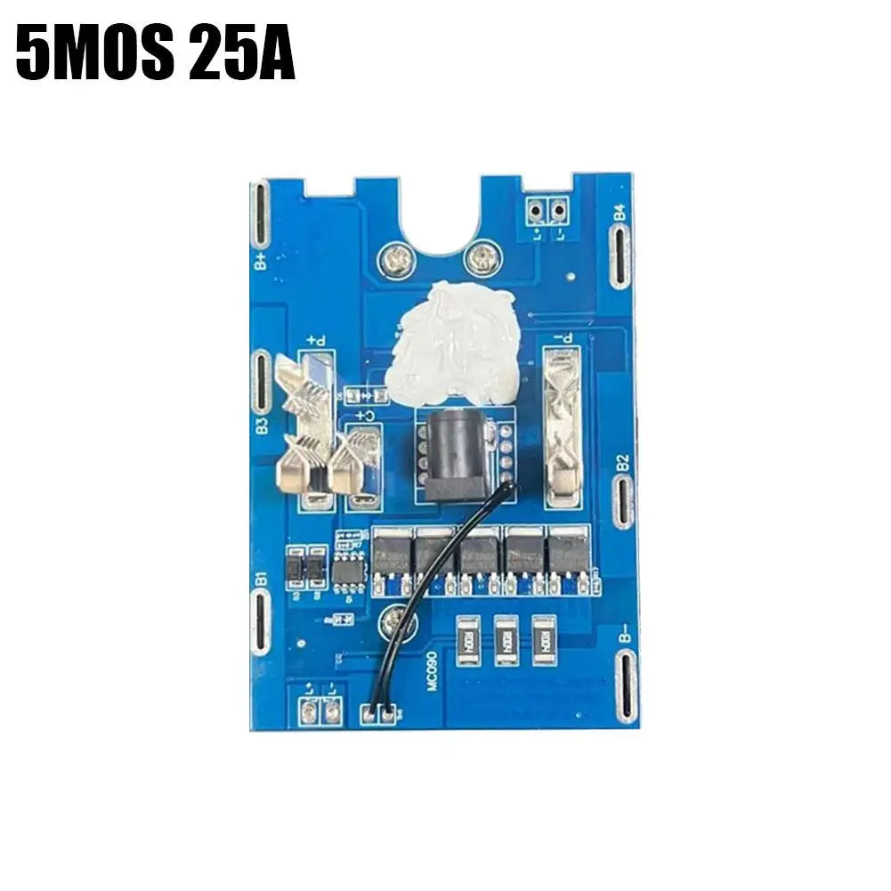 21V 6MOS 30A 5MOS 25A for Makita 18650 Battery Protection Board Battery Charging Protection Circuit Board Replacements Zpaxo 5MOS 25A