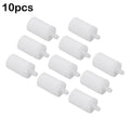 10Pcs Fuel Filter For Husqvarna Chainsaw 50 51 55 61 268 272 XP 345 350 351 353 High Quality White Solid Plastic Fuel Filters