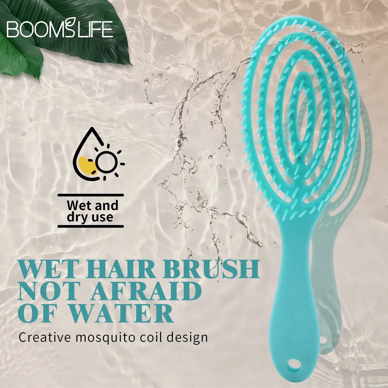 Vented Hair Brush WideTeeth Anti-static Comb for Women Scalp Massage Wet Dry Hairs Combs Detangling Hairdressing Styling Tools Zpaxo