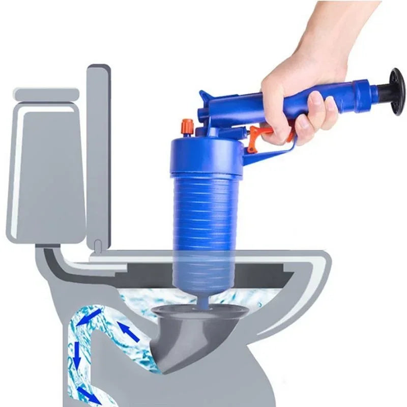 Air Pump Pressure Unblocker Pipe Plunger Drain Cleaner Sewer Sinks Basin Pipeline Clogged Remover Kitchen Toilet Cleaning Tools Zpaxo