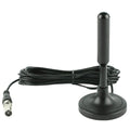 Portable TV Antenna Coax Cable Digital DVB-T DVB-T2 DAB Indoor