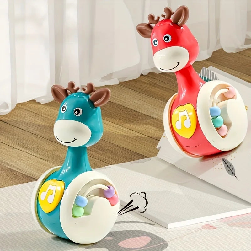 Vibrant Giraffe Swinging Toy Young Engaging Educational Teens Ideal