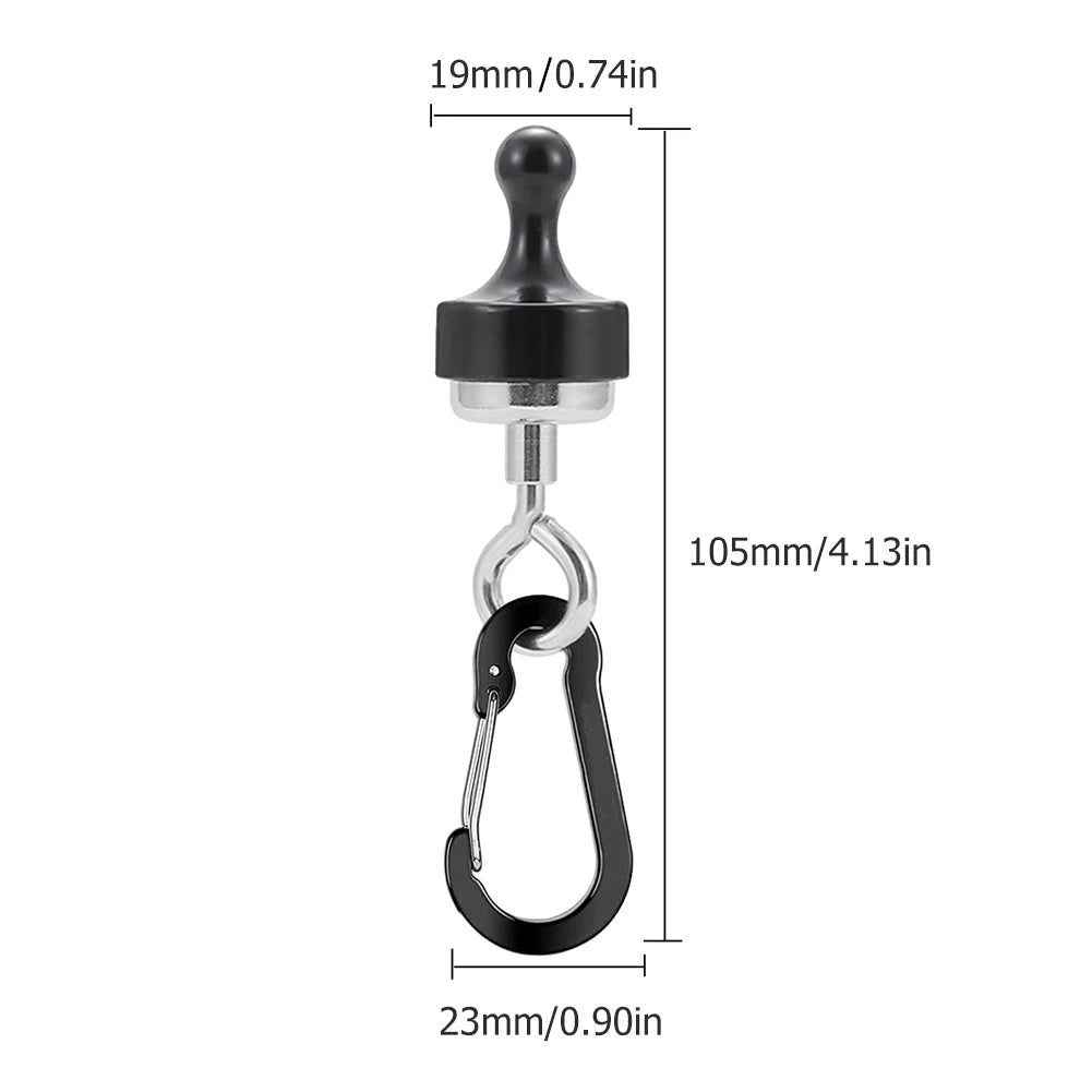 Magnetic Lanyard Clip Pulling Force Flexibility Hooks Multipurpose