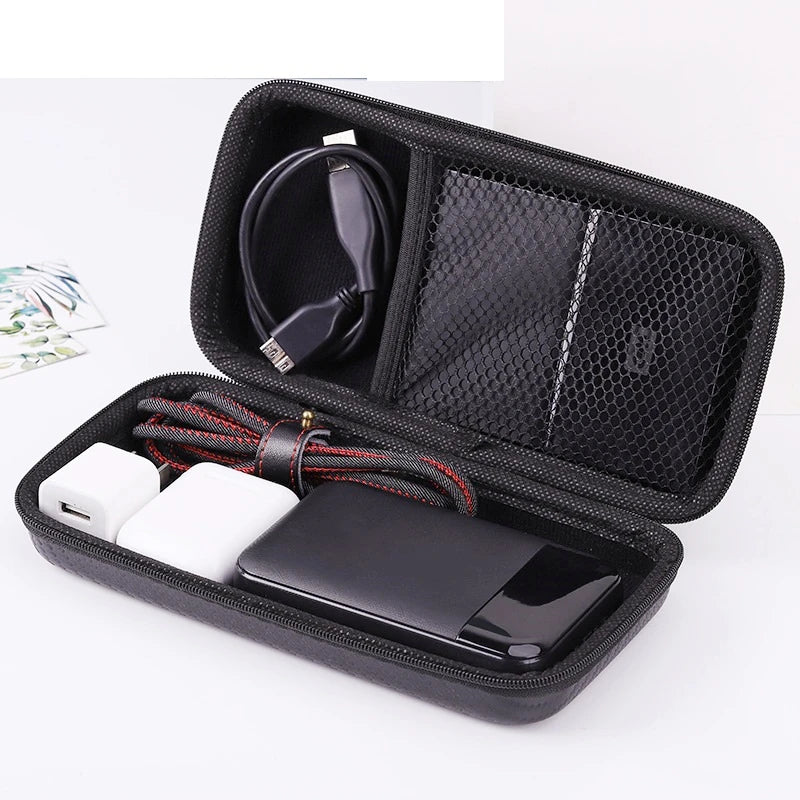 Hard Drive Portable HDD Protector Bag External Storage SSD Earphone U Zpaxo