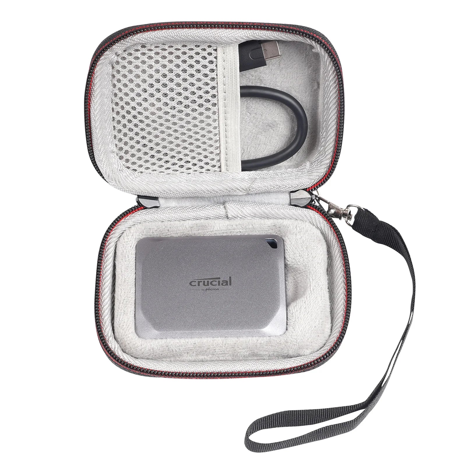 Portable External Solid State Drives Shockproof Storage Travel Bag Zpaxo