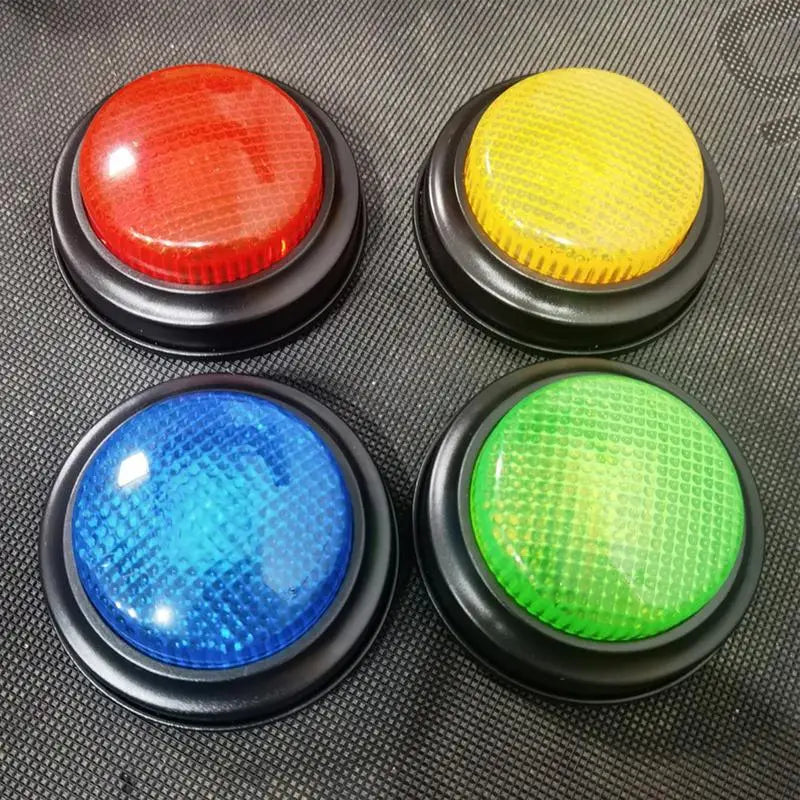 Game Buzzer Alarm 4-Piece Quick Answer Game Show Prop Game Buzzer For Answering For Classroom Debate Competition Guessing Zpaxo